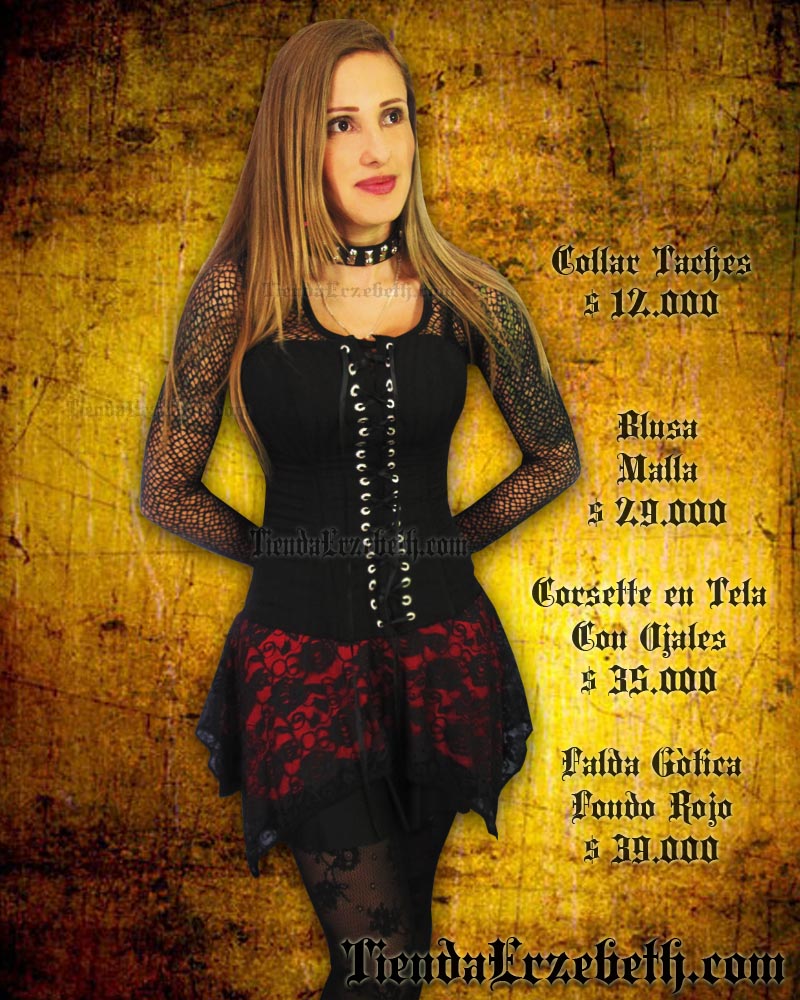 Corset Falda Gotica Tienda On Line Buenos Aires Quito Guayaquil Caracas Panama Lima Sao Paulo Santiago