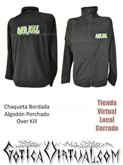 buso chaqueta bordada bandas over kill tienda online algodon bogota huila cesar tolima tunja quibdo funza cucuta colombia