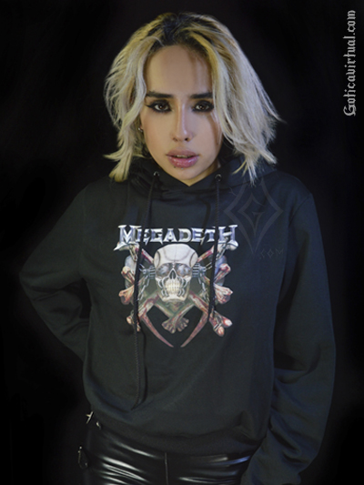 buso algodon negro estampado megadeth cerrado capotero envios nacionales domicilios bogota soacha