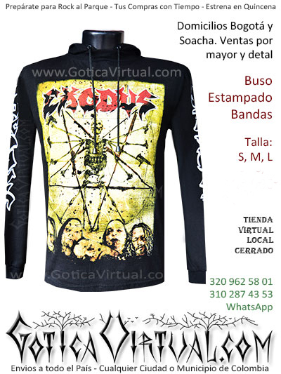 buso estampado exodus capota algodon masculino bandas venta online envios cali cucuta villavicencio pereira tunja zipaquira colombia