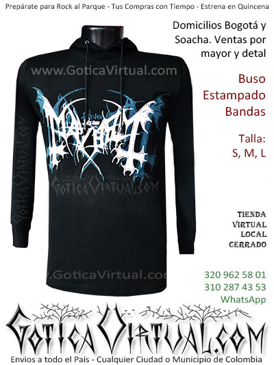 buso estampado mayhem capota masculino algodon venta online economico envios santander medellin neiva antioquia quindio pasto valle cauca colombi