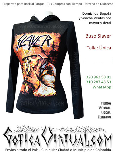 buso capota dama slayer estampado envios toda colombia