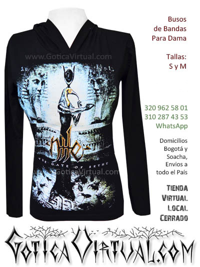 busos bogota bandas rock mujer sacos estampados heavy detah ropa negra oscura metalera rockera domicilios soacha chia mosquera villaluz normanida alquieria venecia