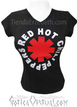 camiseta red hot chili peppers tienda comercial mujer estilo gotico bogota medellin bucaramanga cucuta arauca quibdo