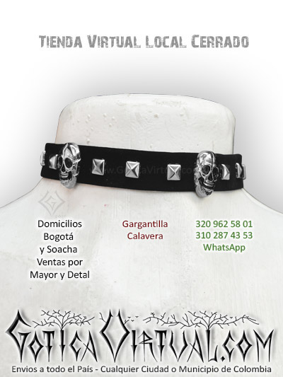 gargantilla tienda online rock metal bogota boutique manizales cesar tulua leticia pasto mosquera casanre tunja chia villeta colombia