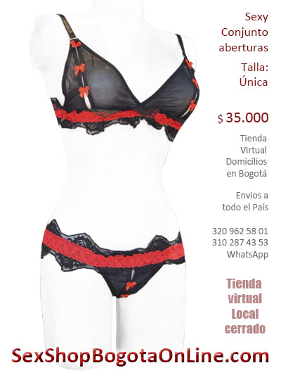 conjunto sexy encaje rojo negro bonito economico aberturas femenino erotico ventas internet ibague cucuta pereira medellin bogota colombia