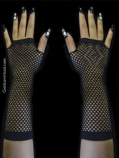 guantes red negra cortos licrados goticos envios nacionales domicilios bogota soacha