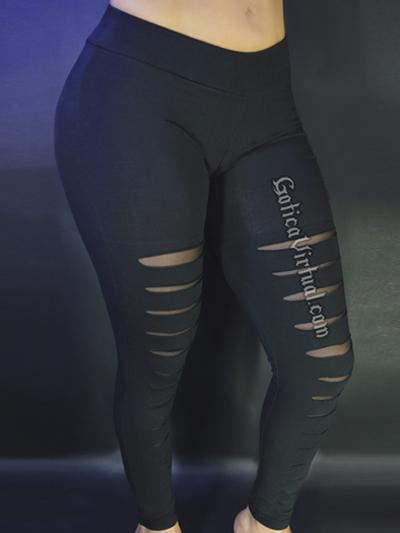 leggins algodon licrado negro roto velo strech tiro medio domicilios bogota soacha envios nacionales