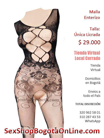 malla enterizo rotos huecos disenos ropa femenina sensual seductora sexshopbogotaonline