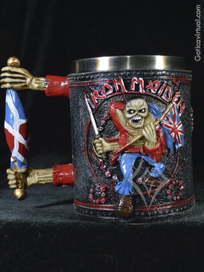 mug maiden porcelanicron acero heavy metal bandas envios nacionales domicilios bogota soacha