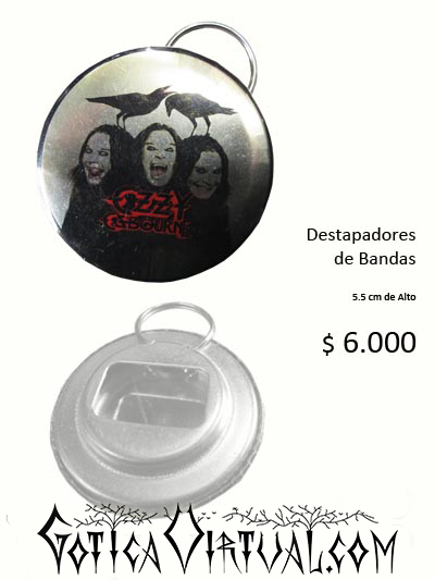 ozzy osbourne colombia destapadores bogota cerveza botellas accesorios envios medellin cali barranquilla santa marta