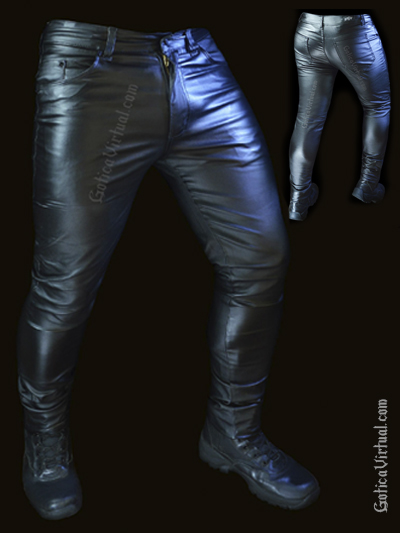 pantalon cuerina brillante hombre bolsillos rocker licrado comodo envios nacionales domicilios bogota soacha