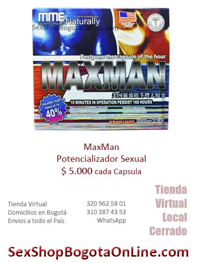 potencializador maxman sexual hombre capsula envios sex shop cali chapinero usme santa librada kennedy engativa plaza de las americas