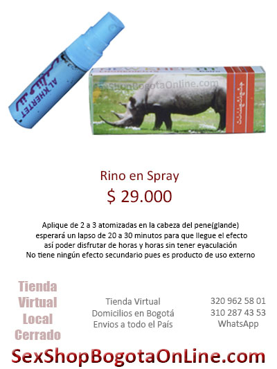 rino retardante spray envios colombia bogota cali medellin soacha cucuta