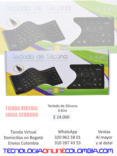 teclado de solicona tecnologia online virtual bogota colombiua envios domicilios soacha cucuta neiva popayan santander melgar