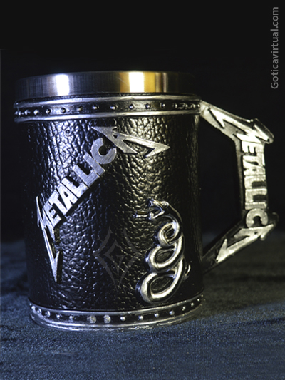 vaso cervecero porcelanicron bandas Metallica envios nacionales domicilios bogota soacha